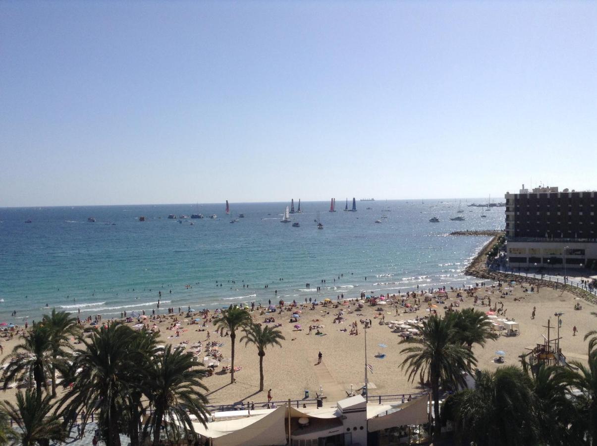 Atico Loft En Frente Al Mar Terraza Vista Espectacular Apartment Alicante Luaran gambar