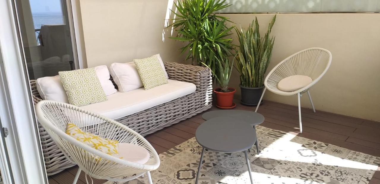 Atico Loft En Frente Al Mar Terraza Vista Espectacular Apartment Alicante Luaran gambar