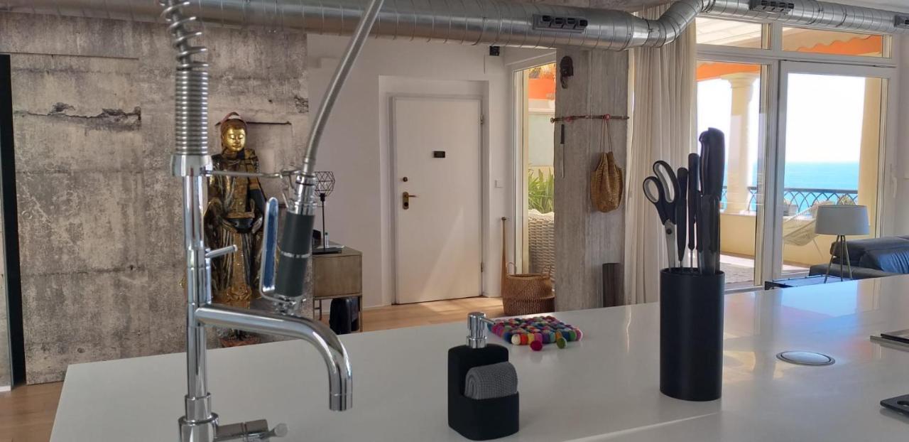 Atico Loft En Frente Al Mar Terraza Vista Espectacular Apartment Alicante Luaran gambar