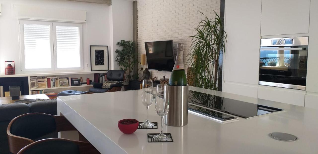 Atico Loft En Frente Al Mar Terraza Vista Espectacular Apartment Alicante Luaran gambar